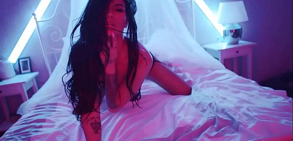  Sexy sensual video with an amazing Glamour model teasing for Nudex